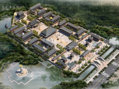 龙湖护国寺重建项目工程施工